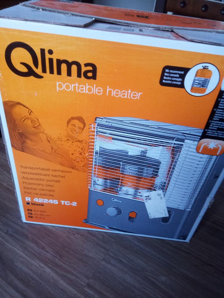 Te koop qlima petroleum kachel, Huis en Inrichting, Ophalen, Overige brandstoffen, Petroleumkachel