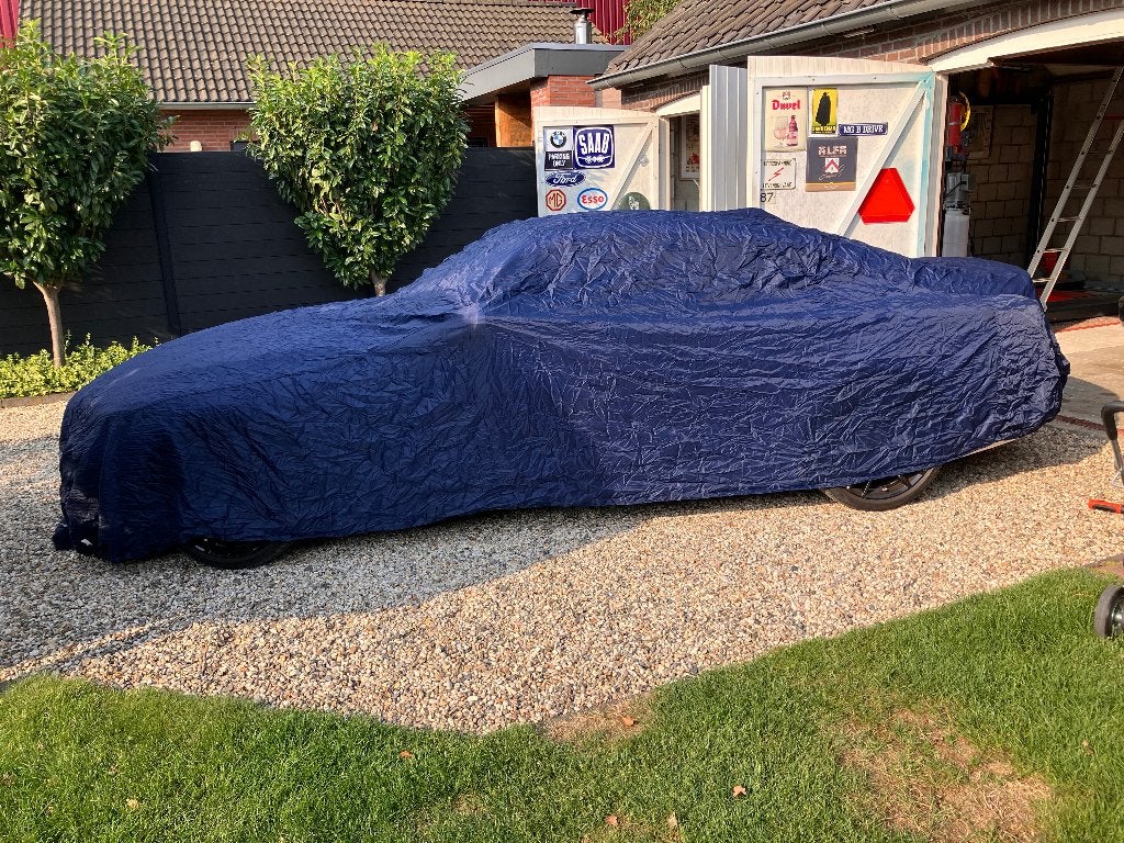 autohoes XXL Blauw izgst voor binnen gebruik, Ophalen, Gebruikt, Op maat