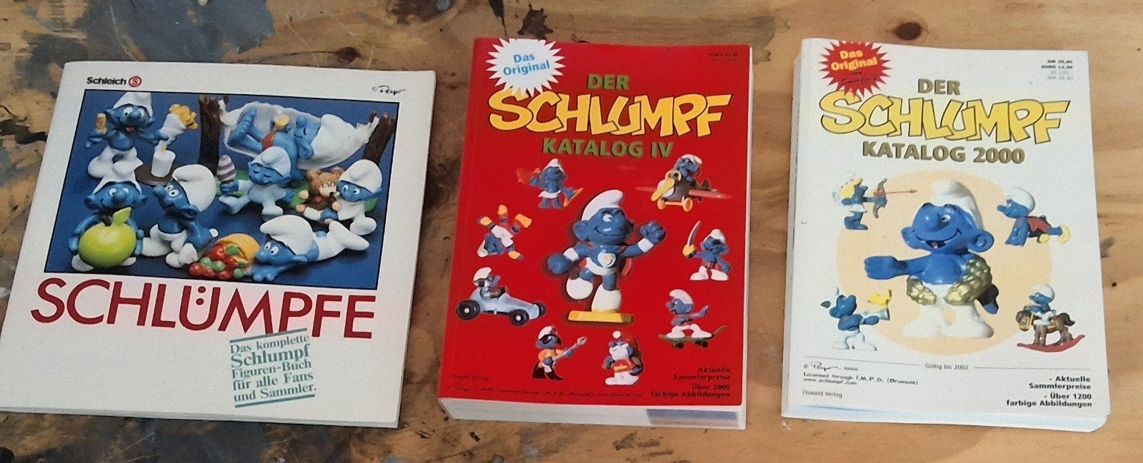 verzameling Peyo Smurfs retro vintage speelgoed  smurfen, Ophalen