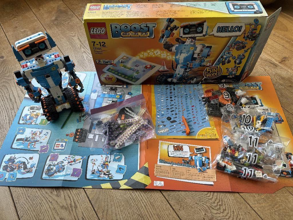 LEGO BOOST Creatieve gereedschapskist (17101), Compleet, Overige thema's, Lego, Ophalen of Verzenden