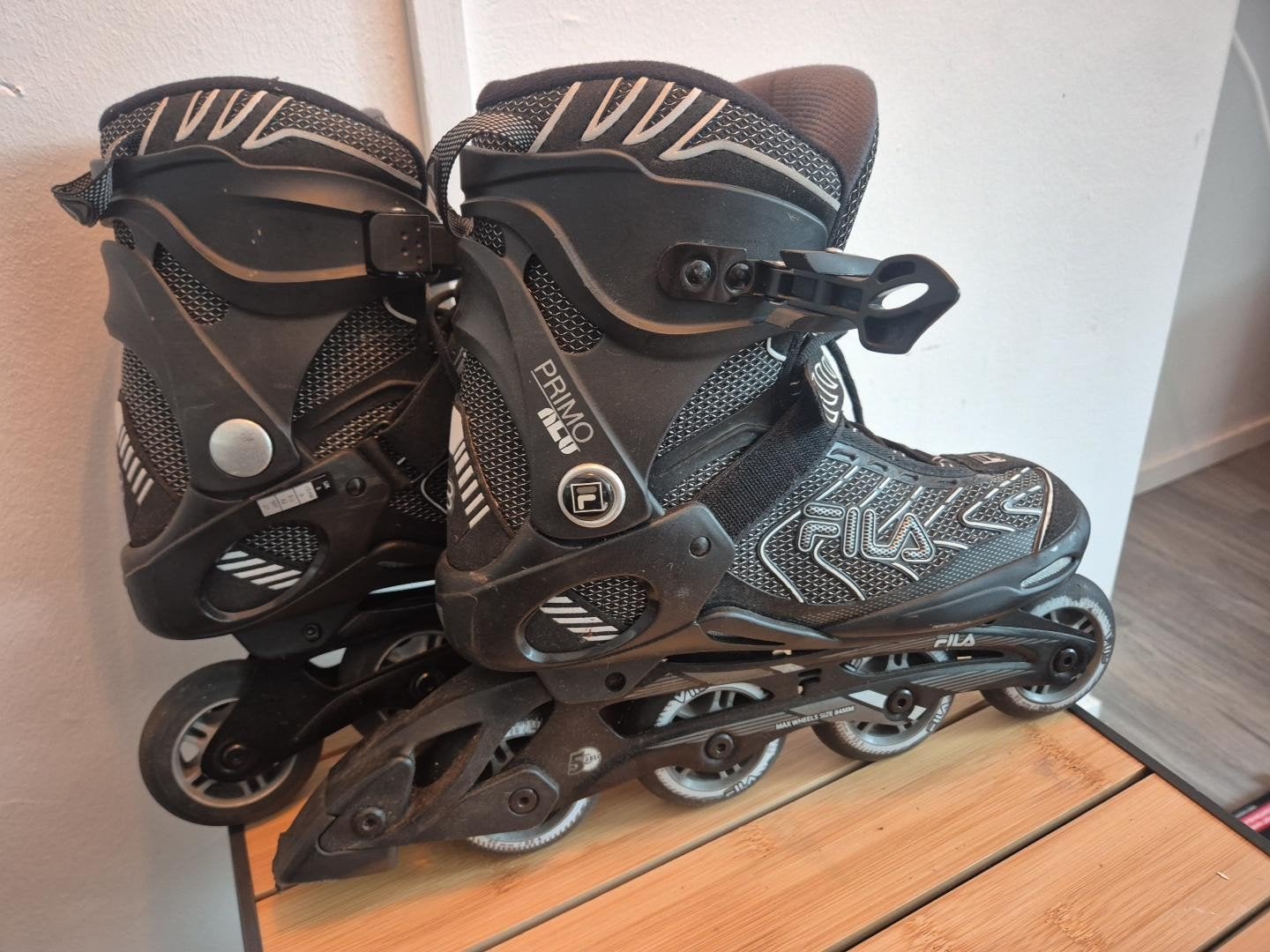 Fila Primo ALU Inline Skates - Maat 42, Ophalen, Inline skates 4 wielen, Verstelbaar, Gebruikt