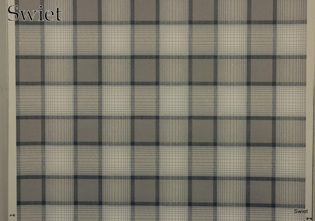 6527 retro ruit vintage wallpaper grijs beige swiet, Ophalen of Verzenden, Minder dan 10 m², Grijs