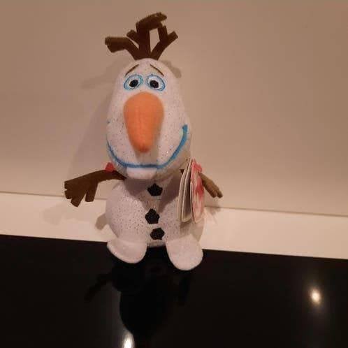Ty knuffel olaf van frozen, Kinderen en Baby's, Verzenden, Zo goed als nieuw, Overige typen