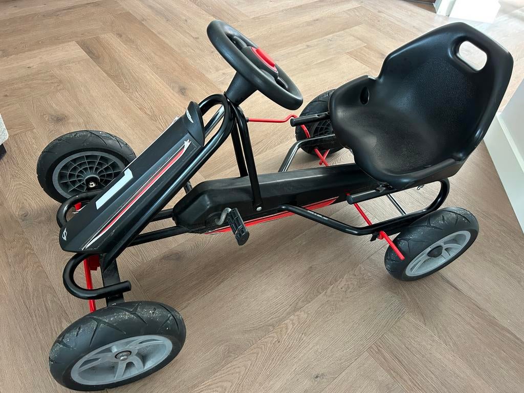 Mini - john cooper works skelter zwart/rood, Ophalen, Zo goed als nieuw, Overige merken