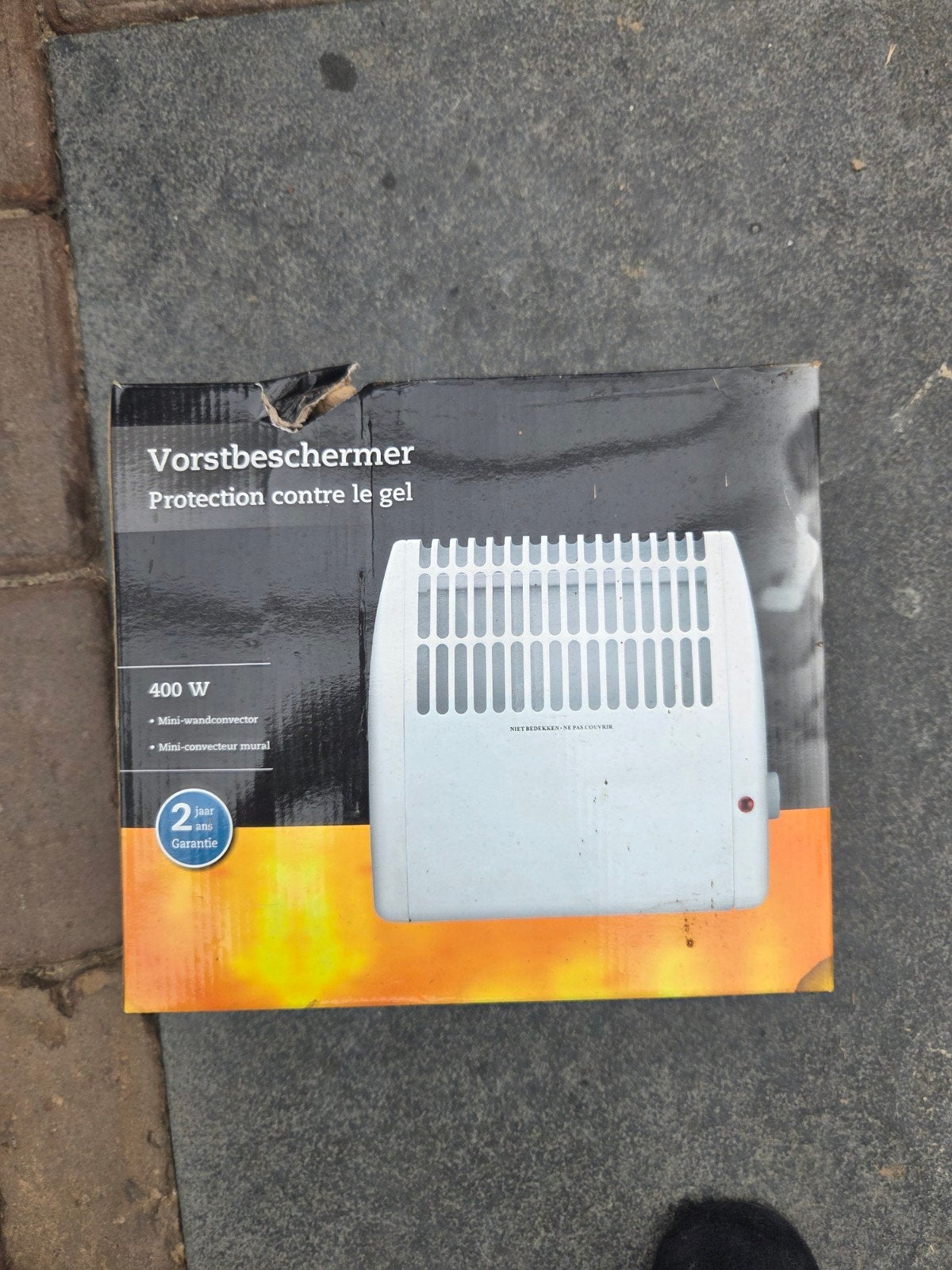 Vorstbeschermer 400W Mini-wandconvector, Ophalen of Verzenden
