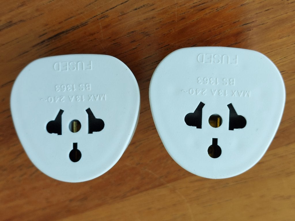 Travel adapters VK - EU, Ophalen of Verzenden, Zo goed als nieuw, Stopcontact