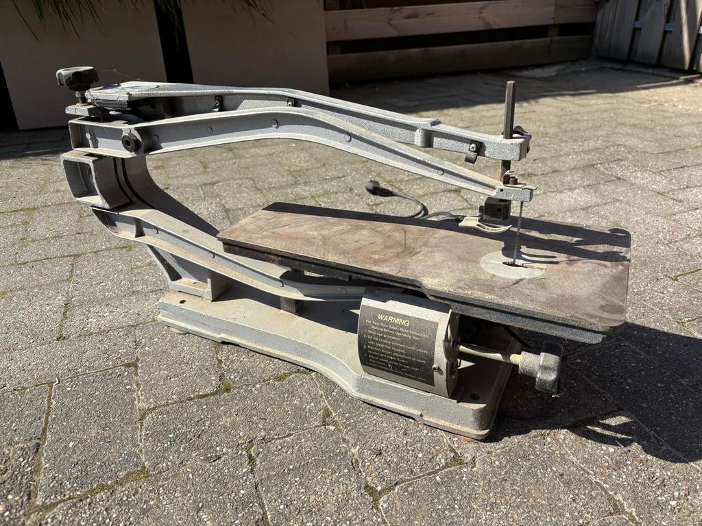 Huvema HU 22 BS Figuurzaagmachine - Robuust en Betrouwbaar, Ophalen, Gebruikt, Minder dan 600 watt, Figuurzaag