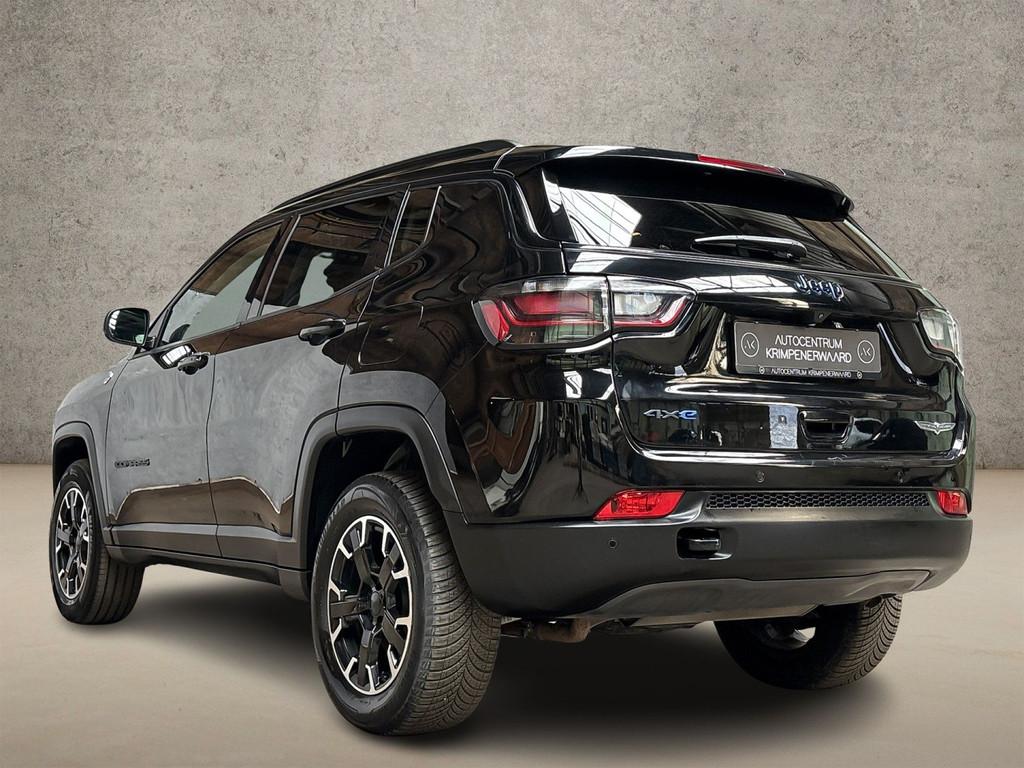 Jeep Compass 4xe 240 Plug-in Hybrid Electric Trailhawk 240Pk, Auto's, Jeep, Automaat, 12 maanden, 4 cilinders, Leder en Stof