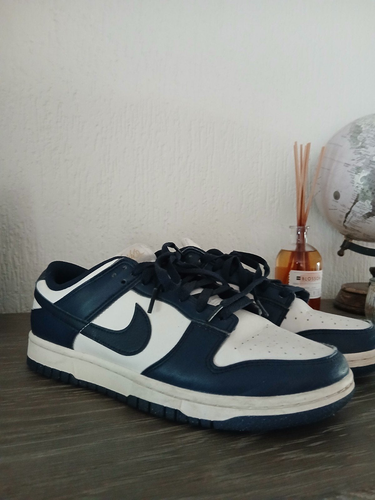 Nike dunk sneakers navy blue, Blauw, Nike, Ophalen of Verzenden, Sneakers of Gympen