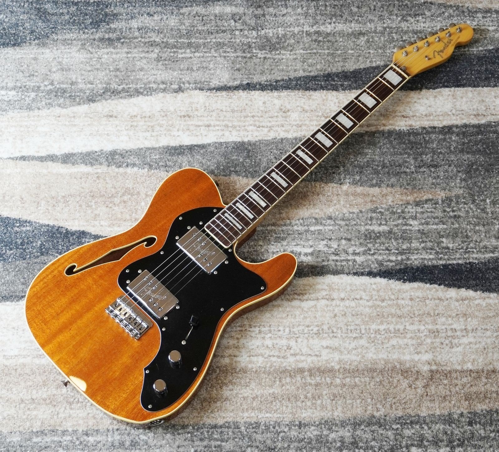 *GEZOCHT* Fender '72 Thinline Deluxe Telecaster Made In Japa, Ophalen, Solid body, Fender