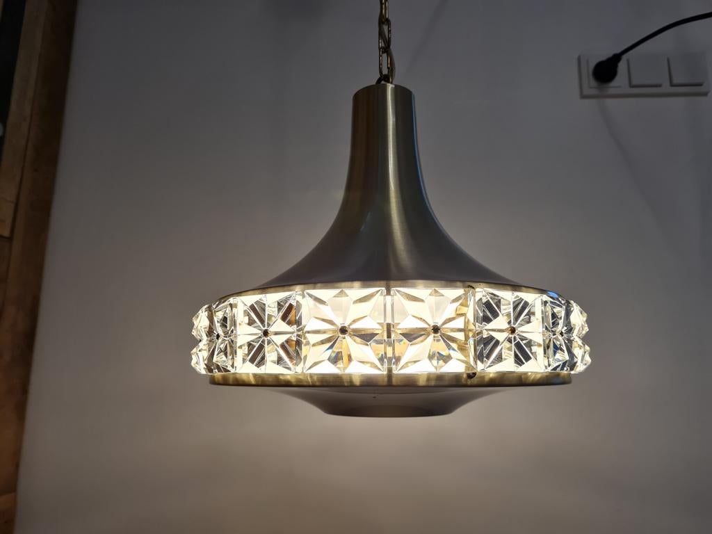 Echte zeldzame Vitrika Deense hanglamp
Messing, Ophalen of Verzenden, Metaal