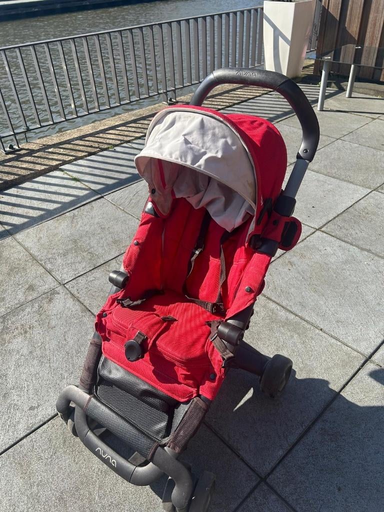 Nuna Pepp Luxx kinderwagen – compact, licht & in goede staat, Ophalen, Gebruikt, Overige merken, Regenhoes