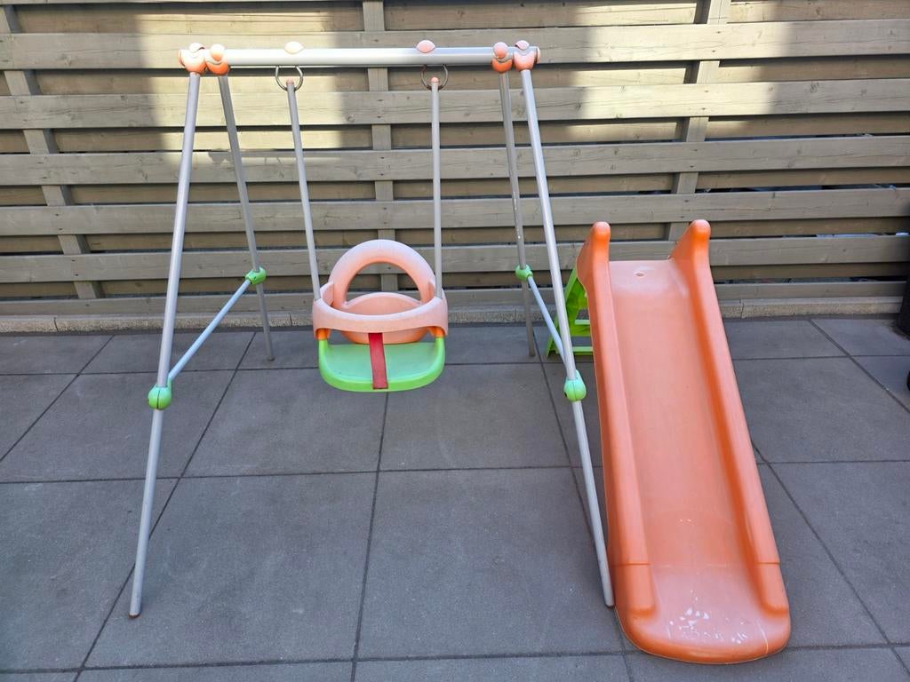 Kinder glijbaan en schommel, Ophalen, Schommel