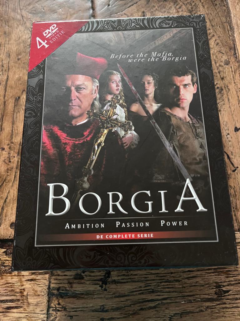 Borgia seizoen 1 en 2, Alle leeftijden, Ophalen, Zo goed als nieuw