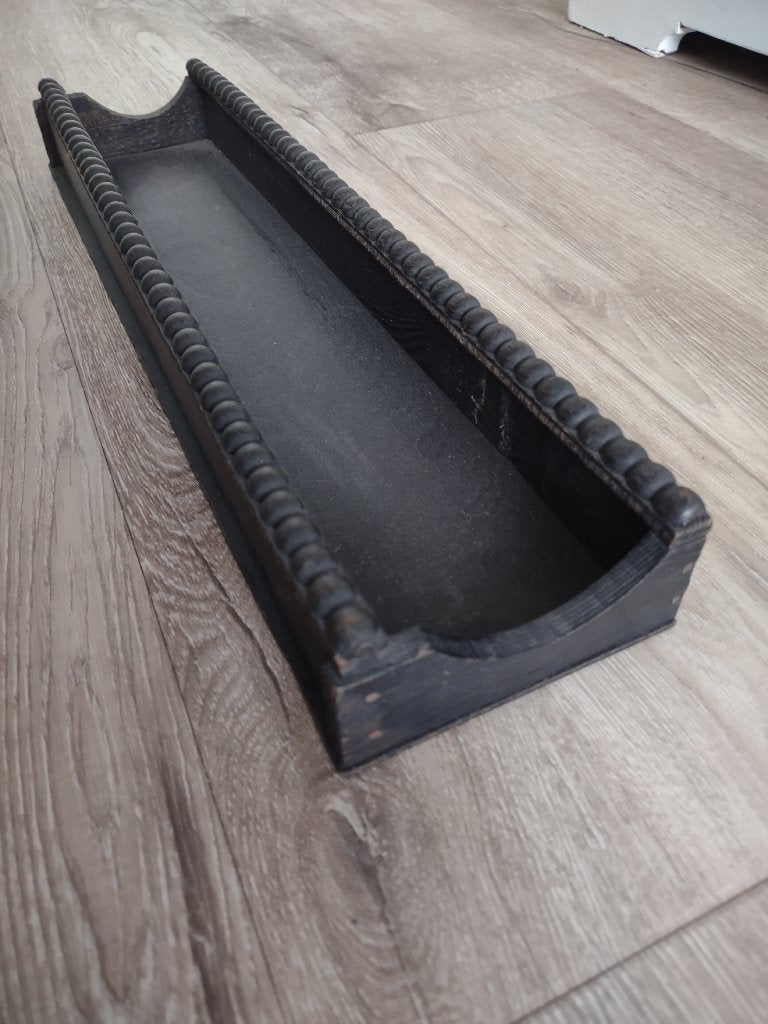 Prachtig antiek houten kruidenrek. Keukenrek vintage., Ophalen of Verzenden