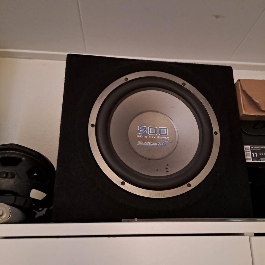 Magnat Edition B30 Subwoofer 800W, Auto diversen, Ophalen of Verzenden, Gebruikt