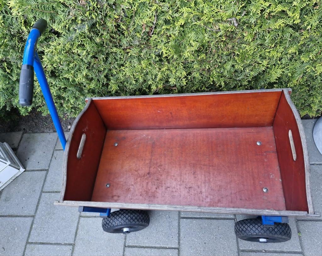 Stevige bolderkar met luchtbanden, Caravans en Kamperen, Bolderkarren, Ophalen of Verzenden, Gebruikt