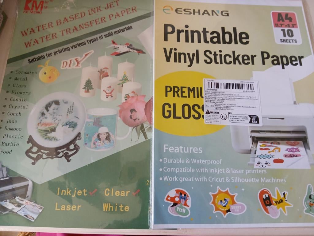 Cricut artikelen, Hobby en Vrije tijd, Geschikt voor snijden, Overige thema's, Overige typen, Nieuw