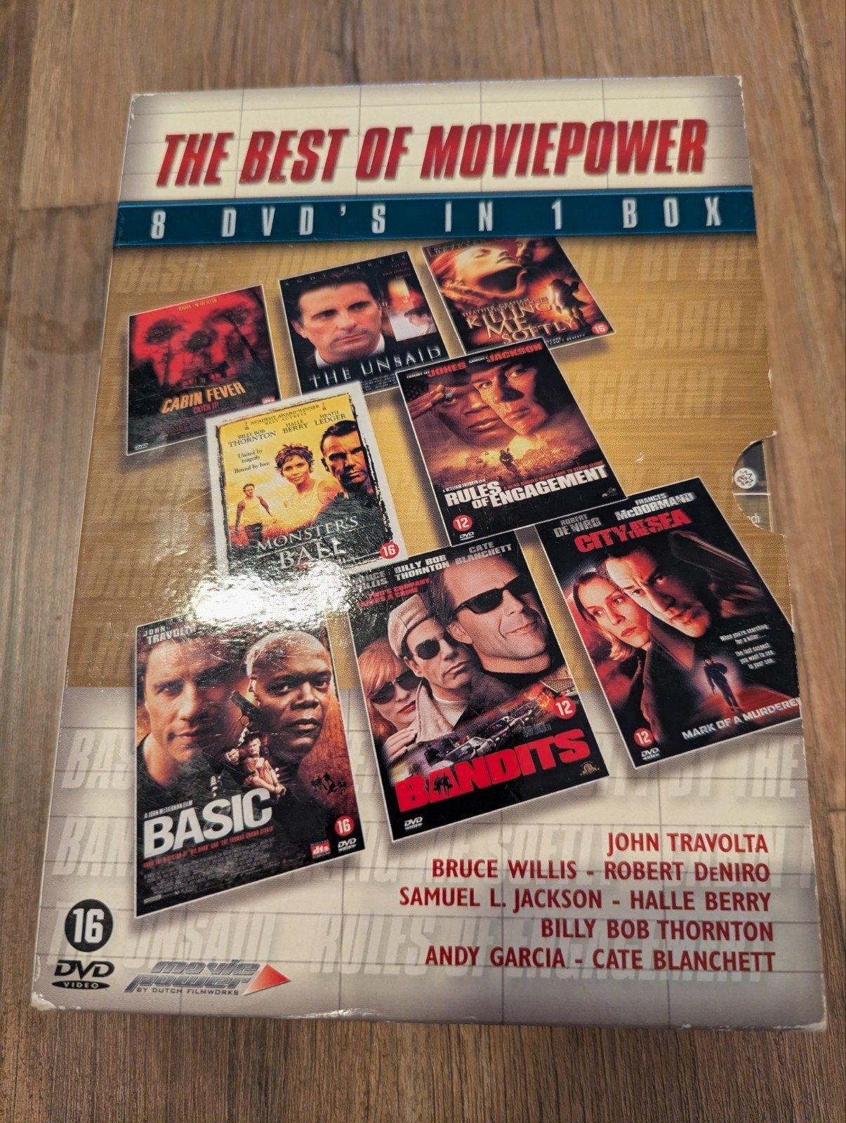 The Best of Moviepower - 8 DVD's in 1 Box, Engels, Vanaf 16 jaar, Nederlands, Ophalen of Verzenden
