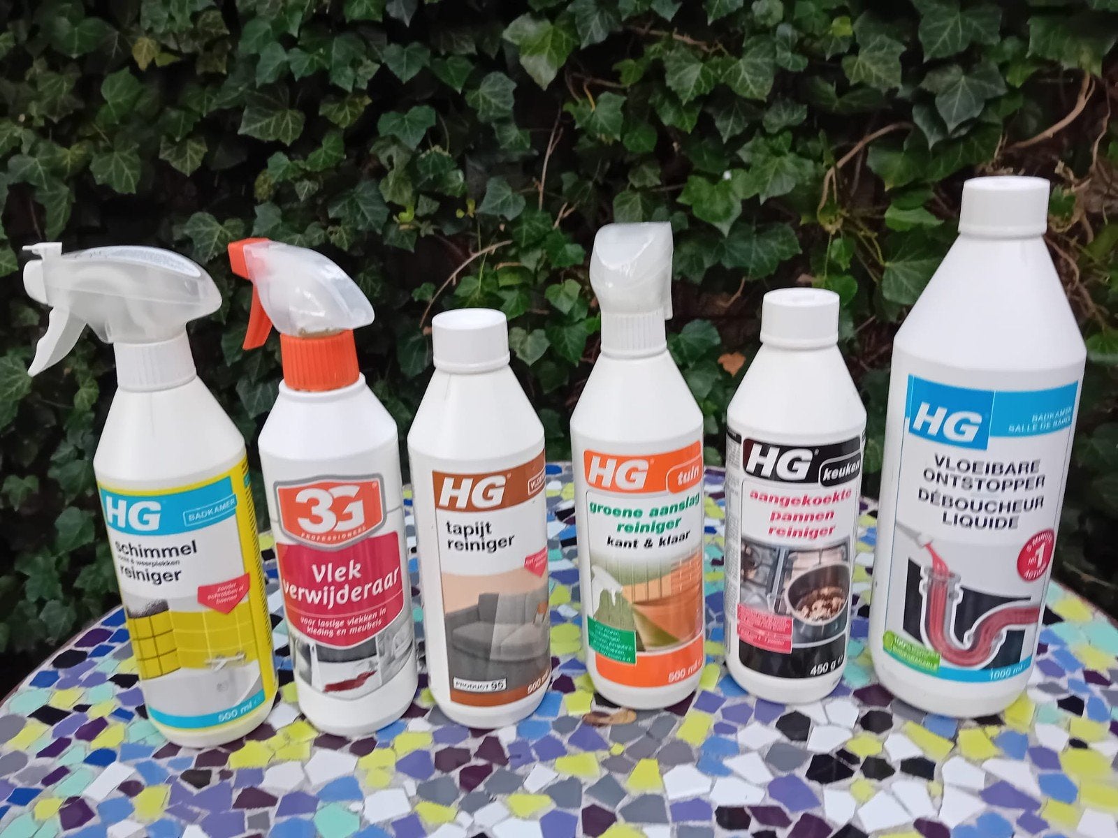 6 HG schoonmaakproducten
Doe een, Ophalen of Verzenden, Schoonmaakmiddel