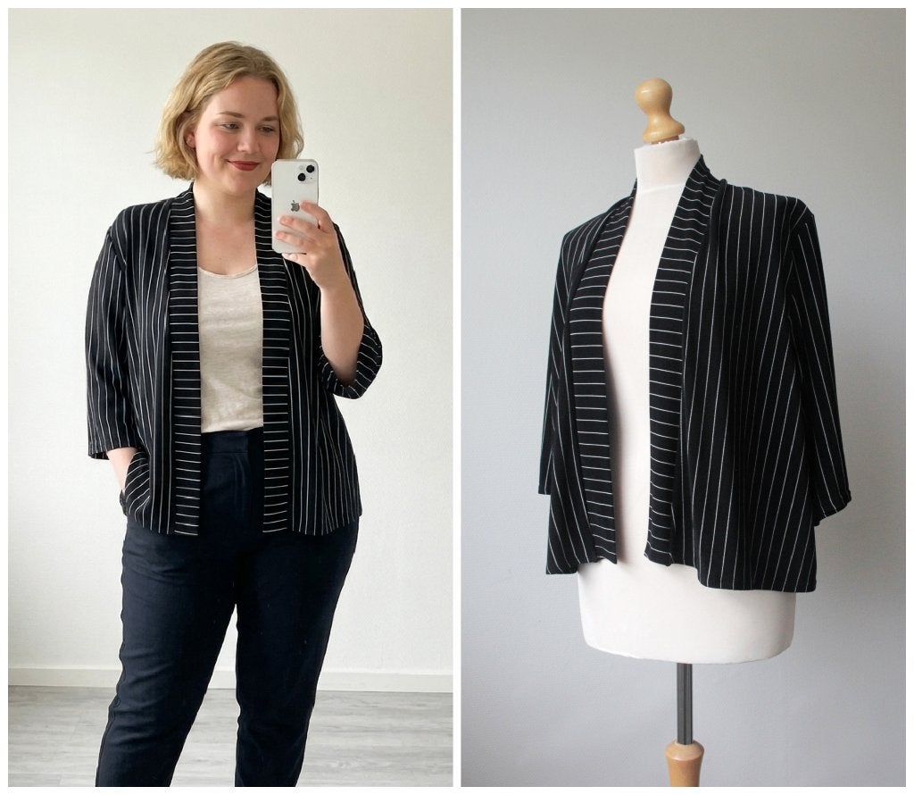 Koker Amsterdam - prachtig elegant vest zwart - maat 46, Kleding | Dames, Verzenden, Zwart, Maat 46/48 (XL) of groter, Koker Amsterdam