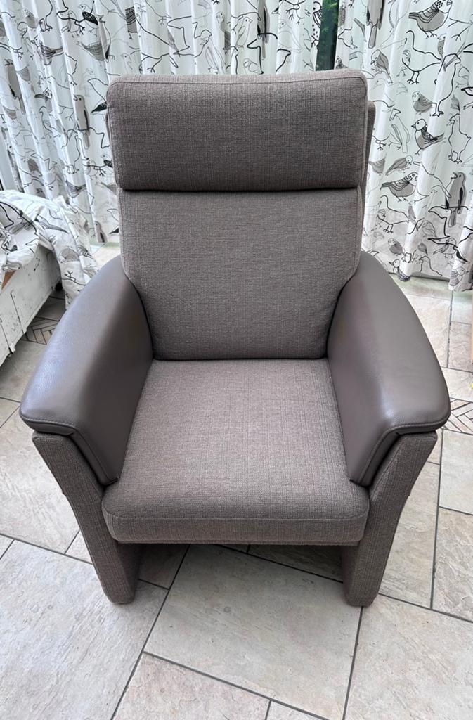 Set van 2 Timo fauteuils grijs, Huis en Inrichting, Ophalen, Comfort, Gebruikt, Eenpersoons