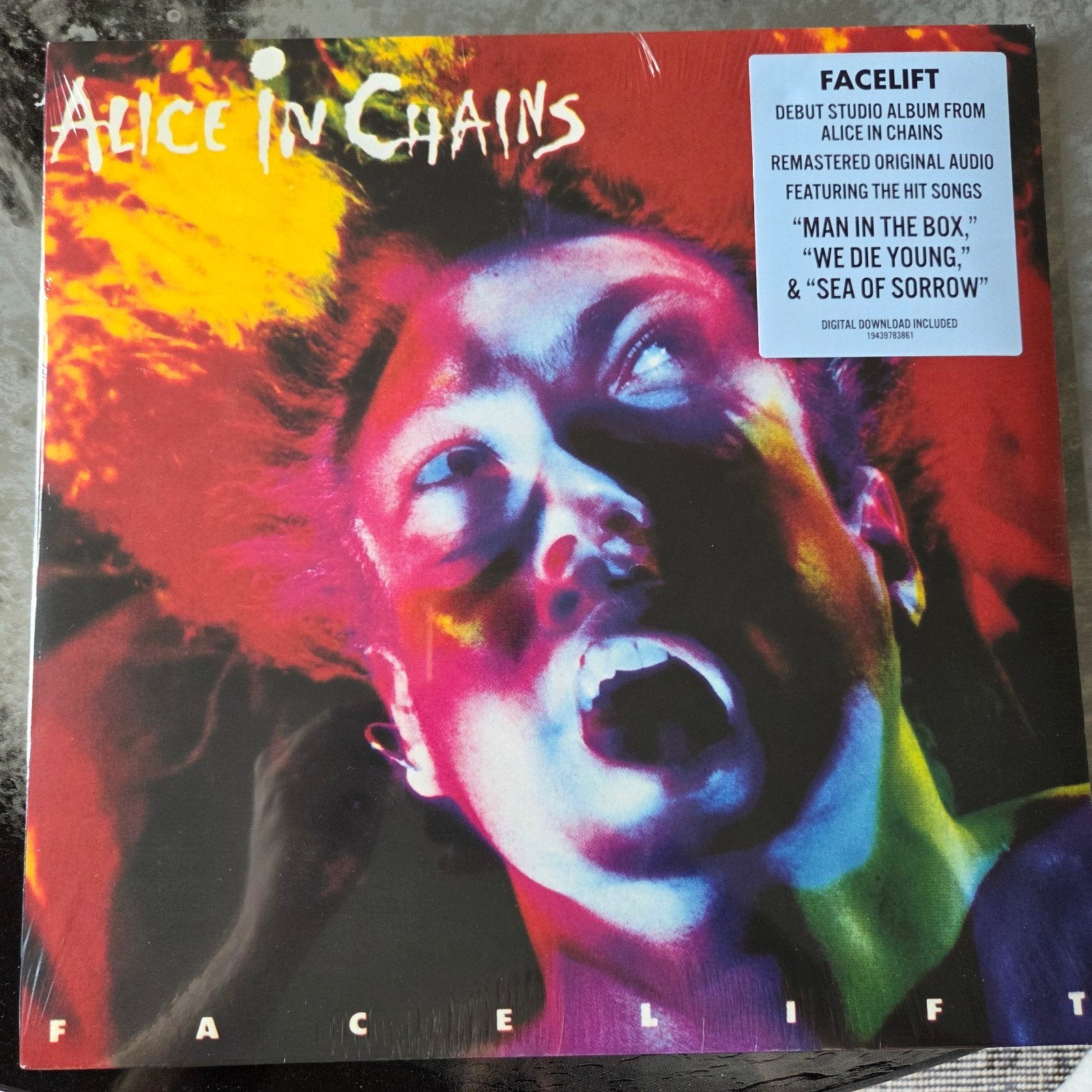 Alice In Chains - Facelift (Recente Herpersing, Geseald), Cd's en Dvd's, Vinyl | Rock, LP, Ophalen of Verzenden, 12 inch, Remastered