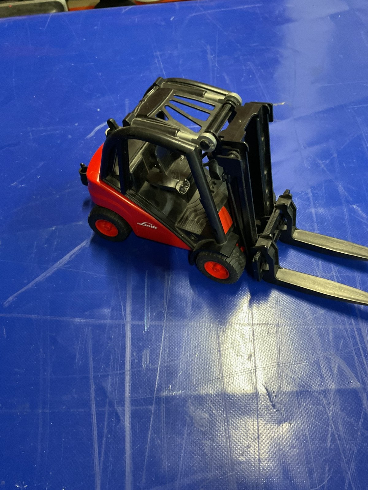 Bruder heftruck zeer mooi, Ophalen, Zo goed als nieuw