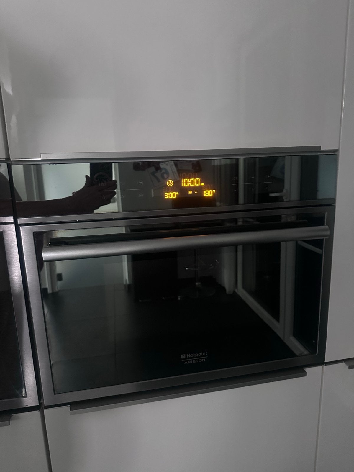 Hotpoint Ariston Inbouw Combimagnetron Oven, Witgoed en Apparatuur, Ophalen, Combimagnetron, Gebruikt, Inbouw