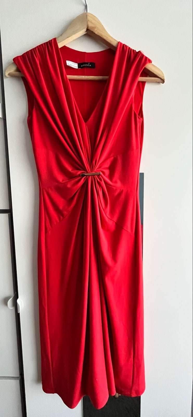 Mariposa rode jurk maat 34 (XS), Ophalen, Zo goed als nieuw, Maat 34 (XS) of kleiner, Rood