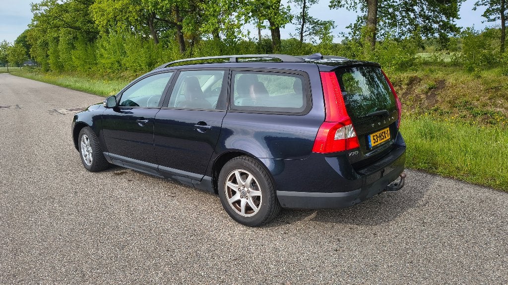 Volvo V70 2.0 Kinetic 2009 Blauw, Auto's, Voorwielaandrijving, 145 pk, 4 cilinders, 1360 kg