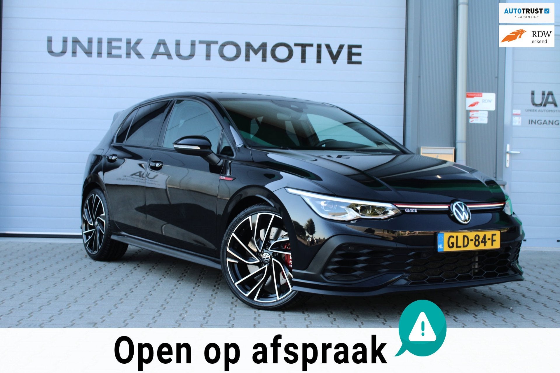 Volkswagen GOLF 8 2.0 TSI GTI CLUBSPORT | DSG | HARMAN KARDO, Auto's, Dealer onderhouden, Lichtsensor, Gebruikt, 4 cilinders