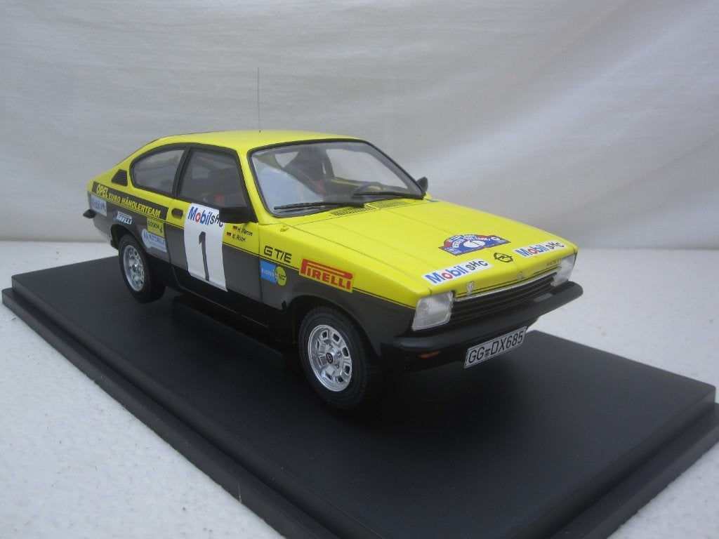 Opel Kadett Coupe #1 GTE 1977 Westfalen-Lippe Rally 1:18 MCG, Ophalen of Verzenden, Nieuw, Auto, Overige merken