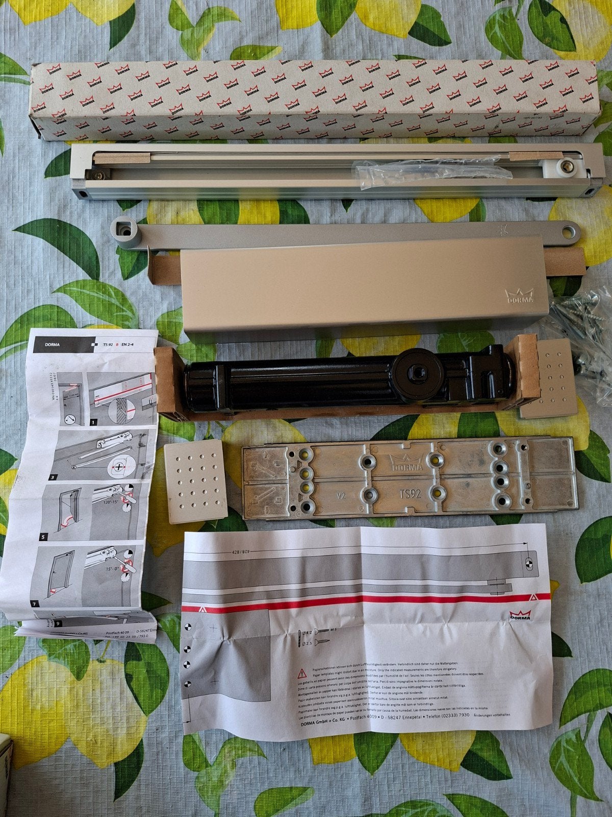 Dorma TS92B Deurdranger - Nieuw in doos, Ophalen, Nieuw, Metaal, Overige typen