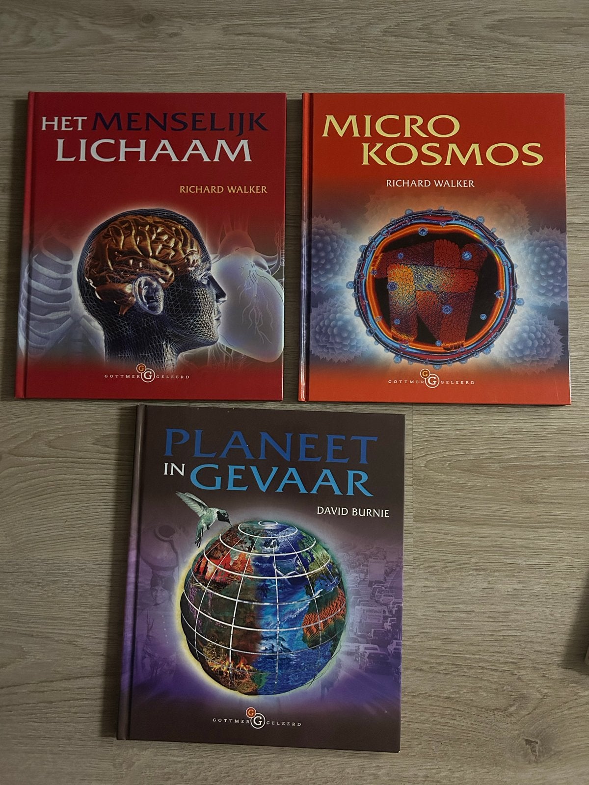 3x Gottmer Geleerd Boeken: Menselijk Lichaam, Microkosmos, P, Boeken, Encyclopedieën, Ophalen of Verzenden, Zo goed als nieuw