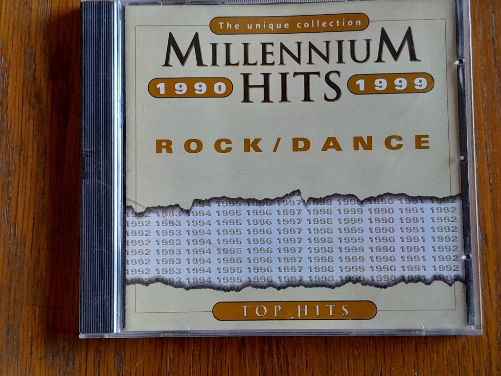 Millennium hits rock / dance 1990 / 1999 cd, Ophalen of Verzenden, Gebruikt, Pop