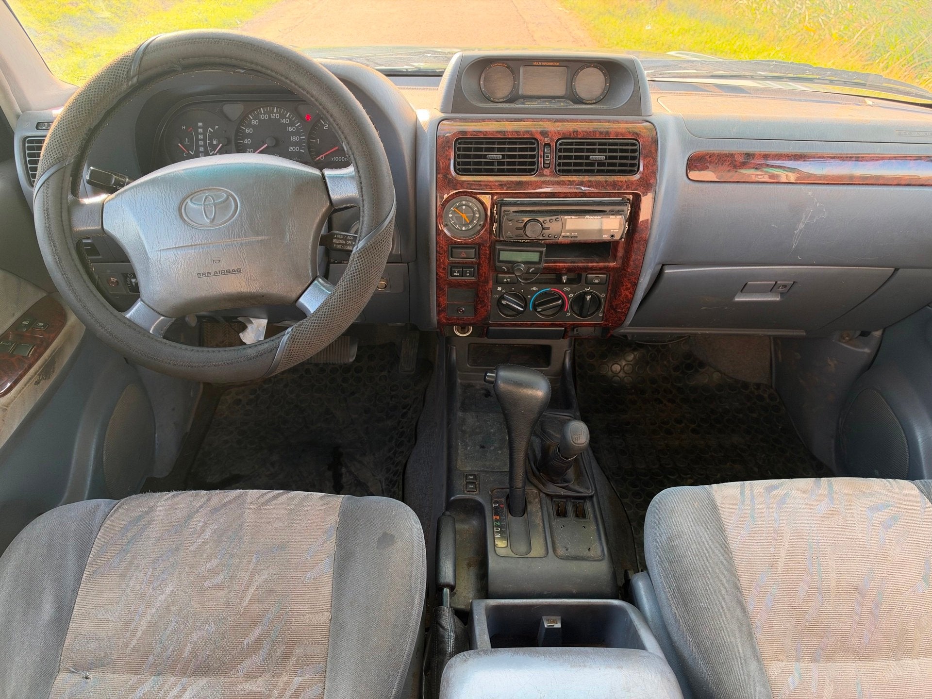 Toyota LandCruiser 90 3.0 D4-D HR Blind Van Airco APK 10-202, Auto's, Automaat, Stof, Gebruikt, 4 cilinders