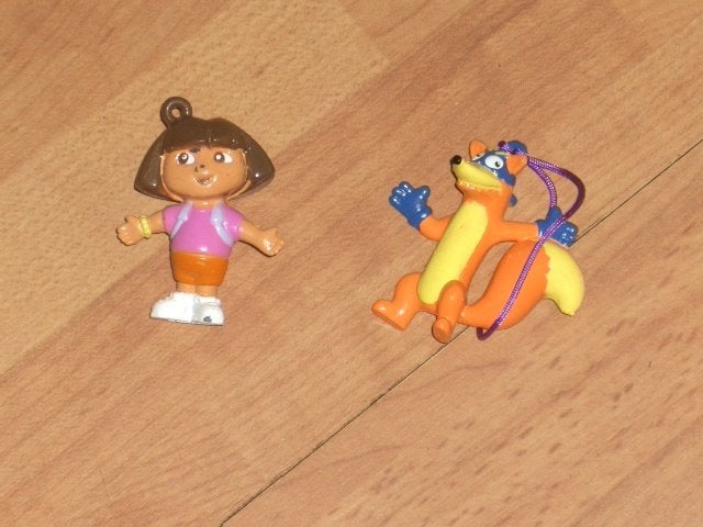 Dora en swieber de vos poppetjes, Ophalen of Verzenden, Zo goed als nieuw
