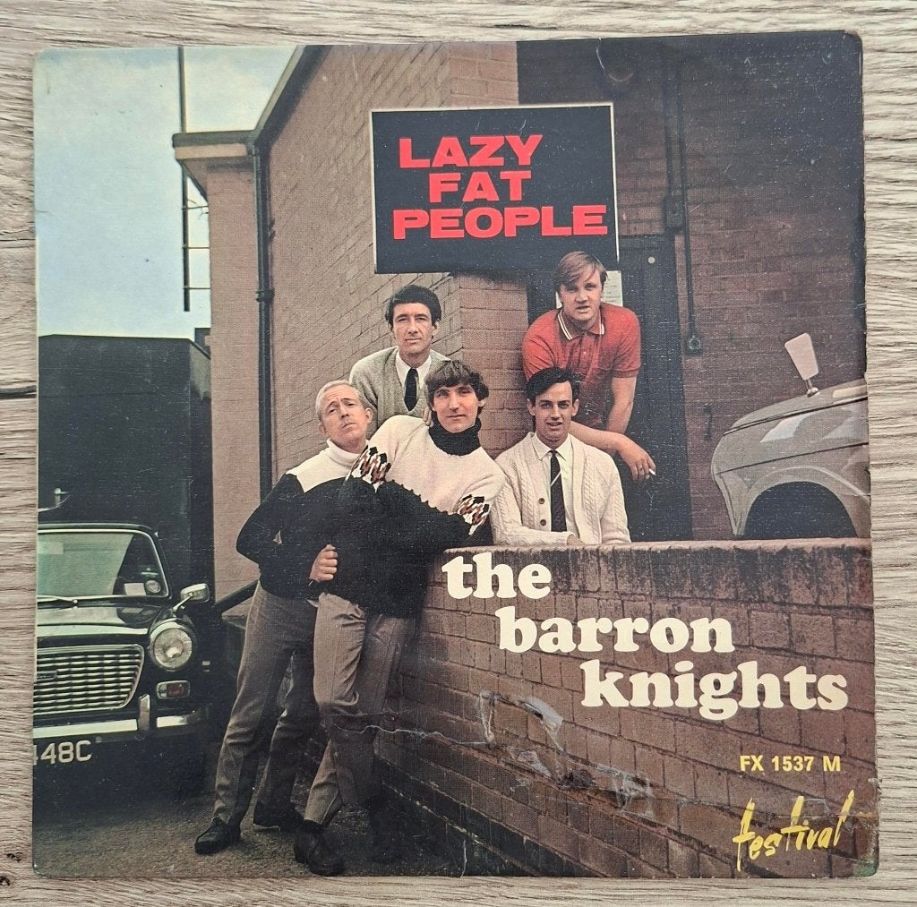 The Who Barron Knights Franse EP Lazy Fat People Townshend, Gebruikt, 7 inch, Ophalen of Verzenden, EP