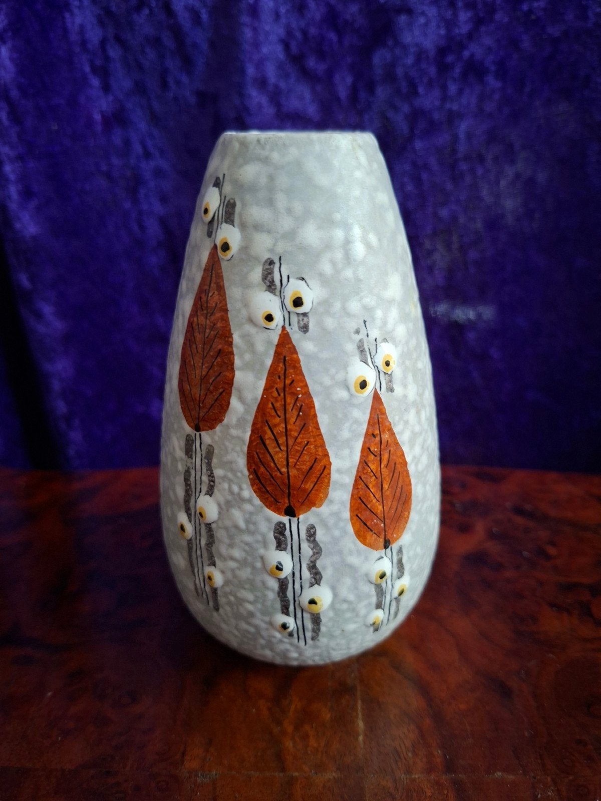 Vintage Tiko Gouda Vaas Cora 466 | Jaren 50 Mid-Century, Antiek en Kunst, Ophalen of Verzenden