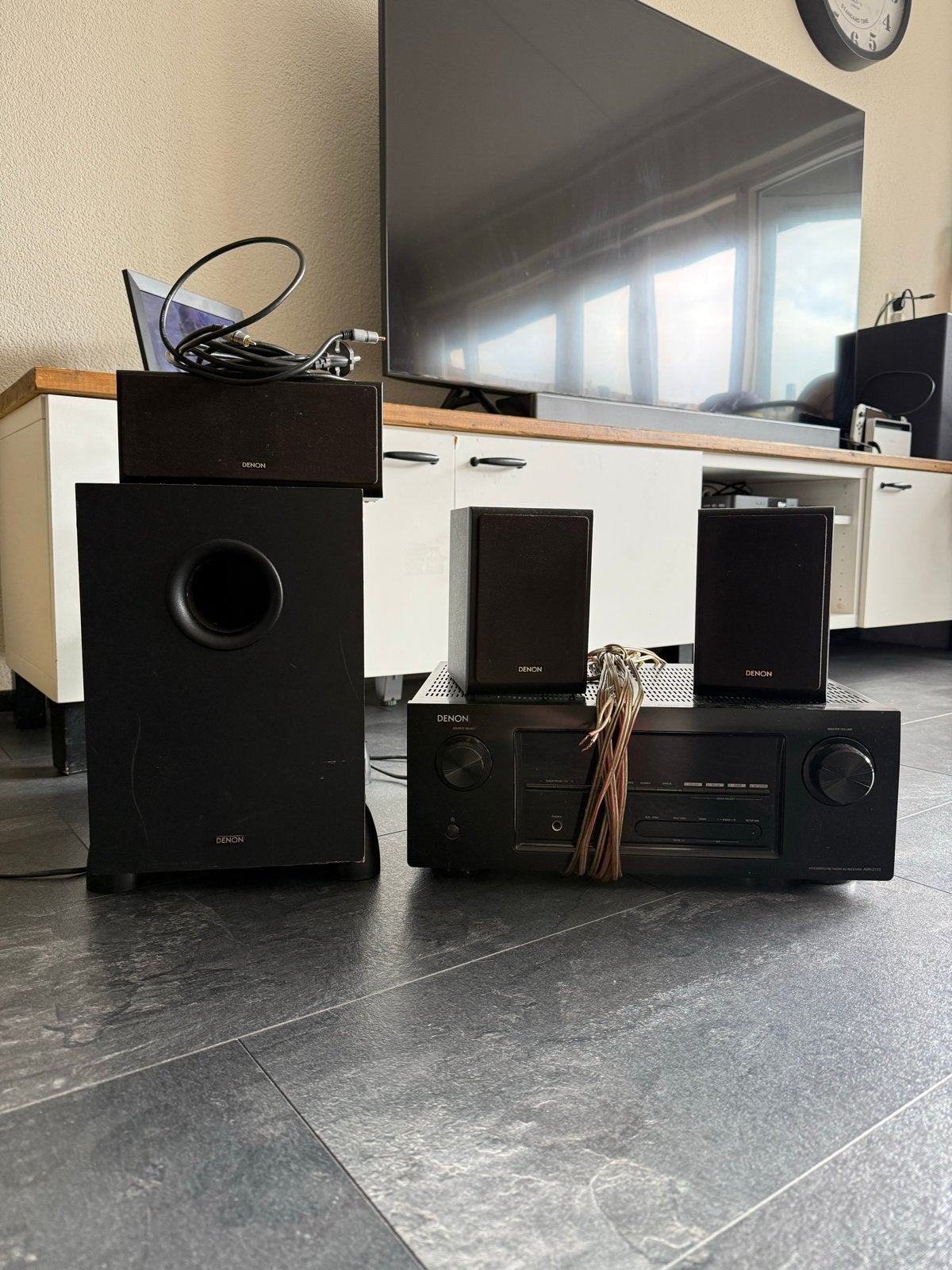 Denon Dolby Surround Set - Complete Home Cinema Ervaring, Ophalen, Gebruikt, 5.1-systeem, Overige merken