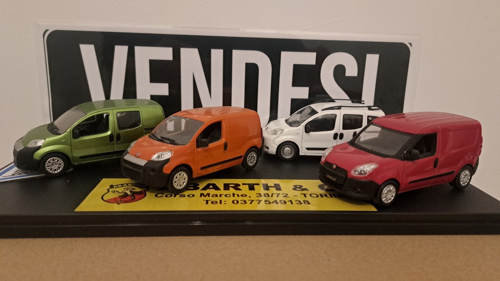 Fiat Doblo, Fiorino, Qubo. 1:43., Ophalen of Verzenden, Auto, Overige merken