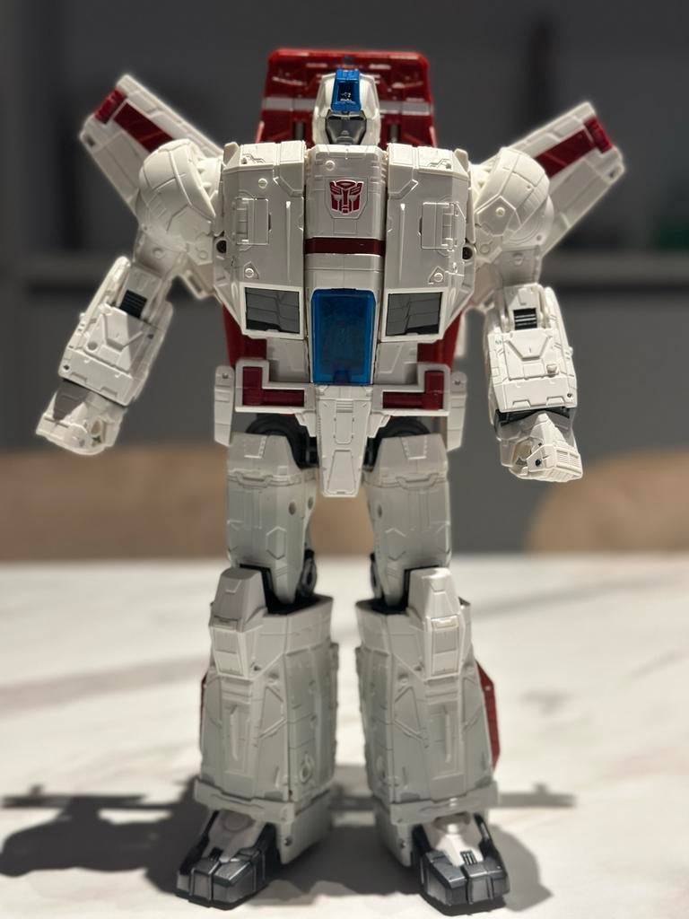 Transformers Siege War for Cybertron Jetfire, Overige generaties, Ophalen of Verzenden, Zo goed als nieuw