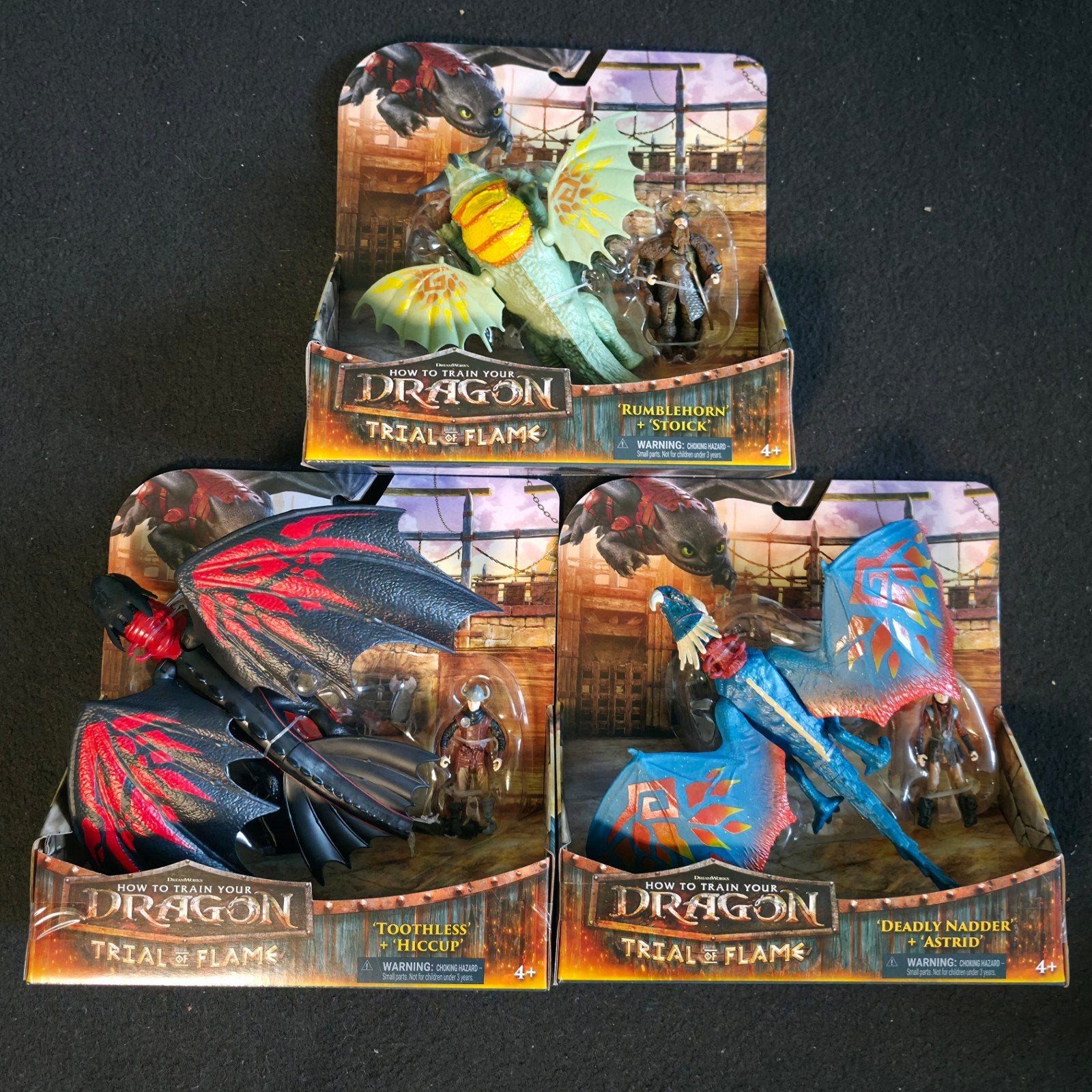 How To Train Your Dragon: Trial of Flame Figurenbundel, Ophalen of Verzenden, Nieuw