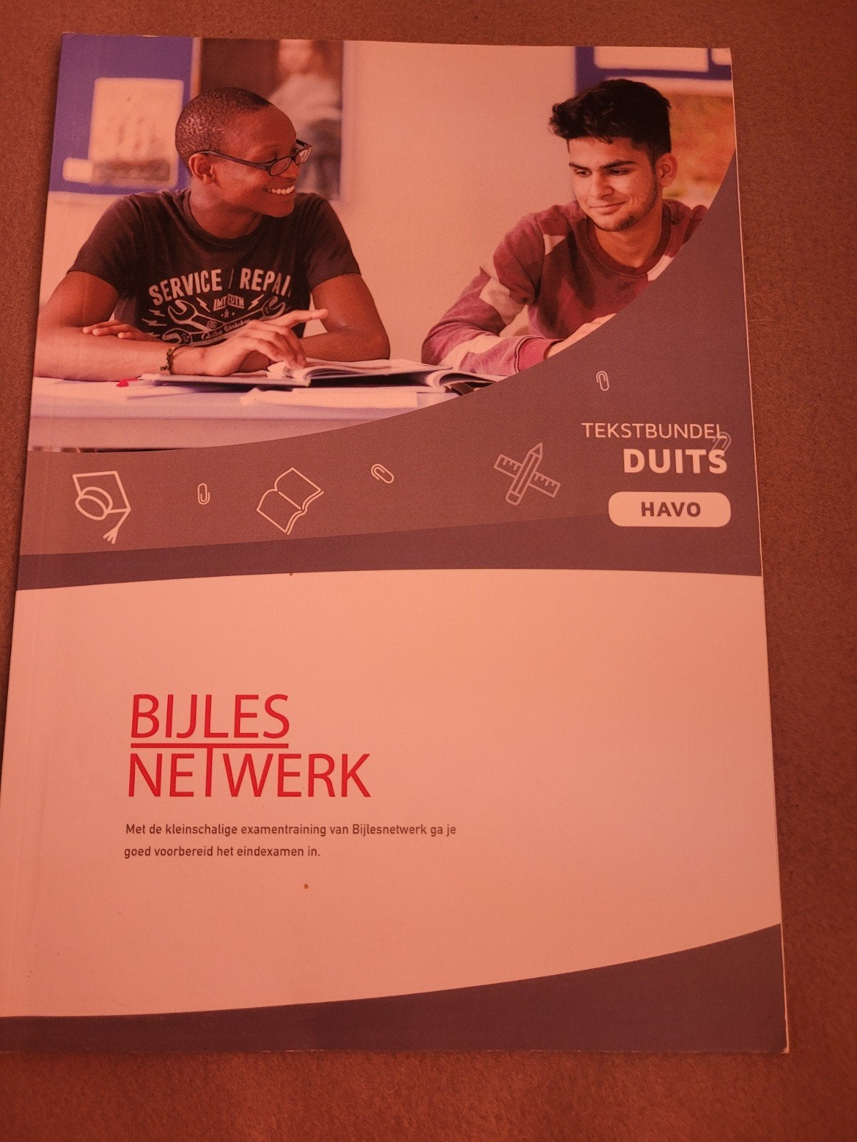 Tekstbundel Duits HAVO - Bijles Netwerk, Bijles Netwerk, Zo goed als nieuw, Alpha, HBO