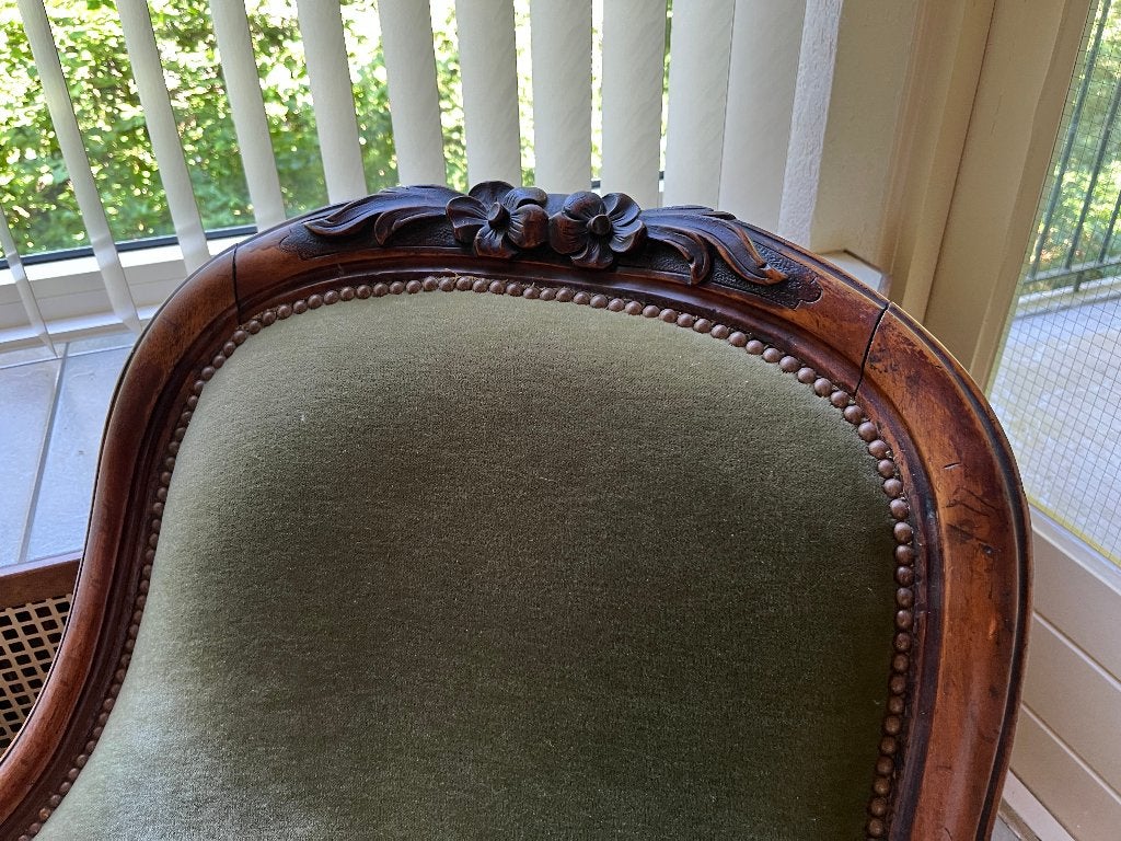 Chaise longue, Ophalen, Gebruikt, Eenpersoons, Victoriaans