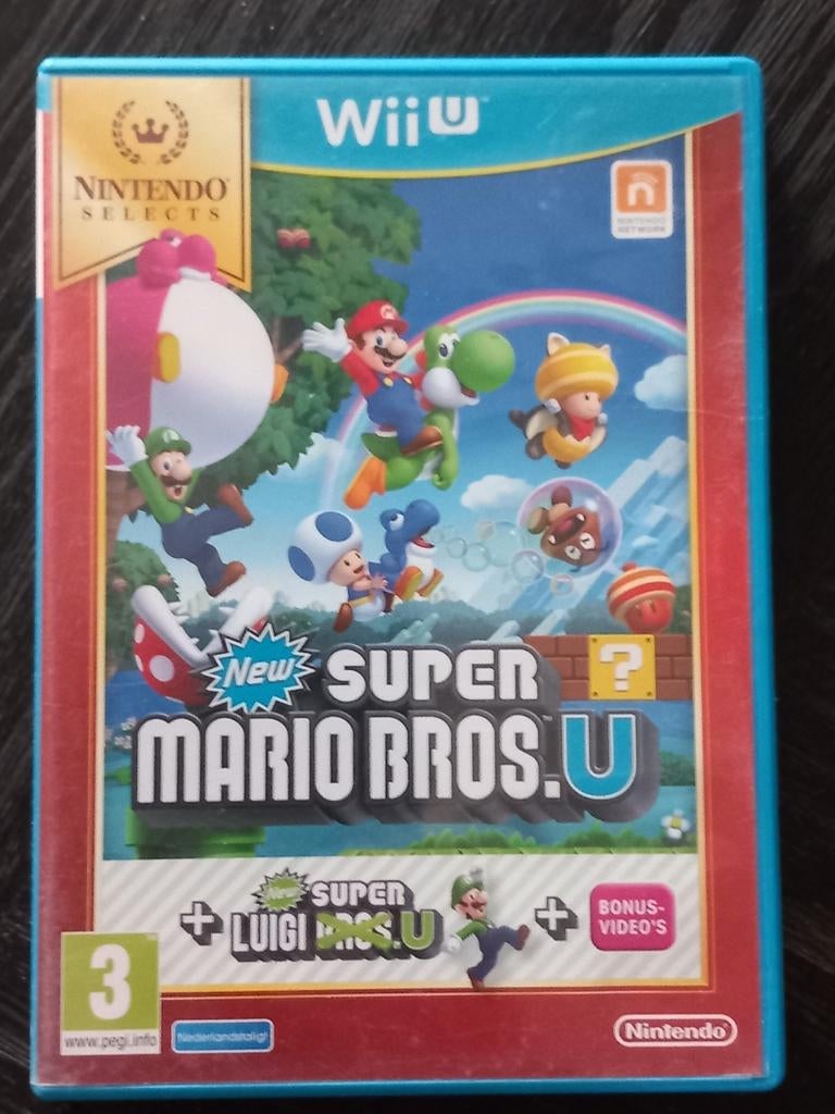 New Super Mario Bros. U + New Super Luigi U (Wii U), Nintendo, Eén computer, Zo goed als nieuw, Platform