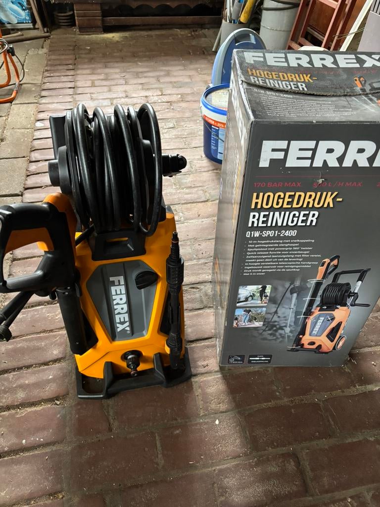 Hogedrukreiniger ferrex, Tuin en Terras, Ophalen, Zo goed als nieuw, Elektrisch
