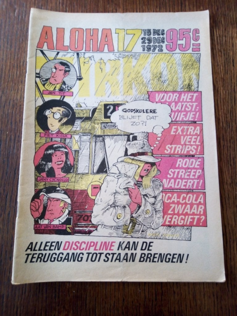 aloha nr.17 *1972*-Robert Crumb, Ophalen of Verzenden, Gelezen, Muziek, Film of Tv