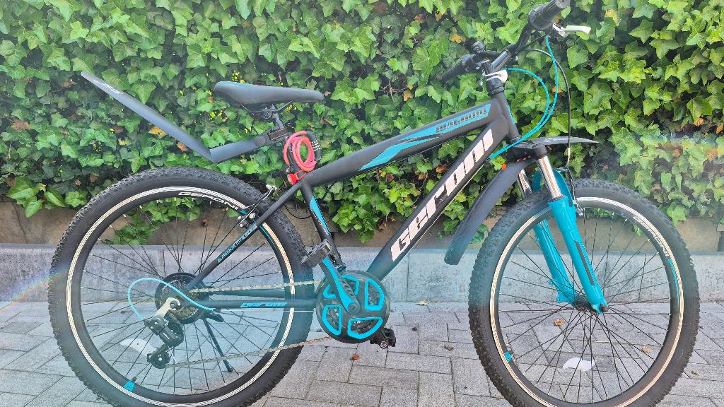 Heren fiets, Velgrem, Versnellingen, 49 tot 53 cm, Zo goed als nieuw